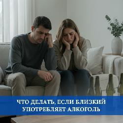 Что делать, если близкий употребляет алкоголь?